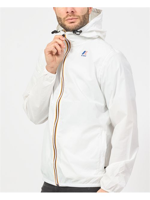 K-way Levrai Claude jacket with hood and logo K-WAY | K2123ZW-LE VRAI CLAUDE001